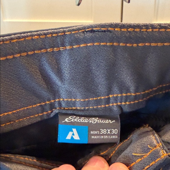 Eddie Bauer Men's Cargo Pants - Mustard, Brown, Navy - Picture 5 of 8